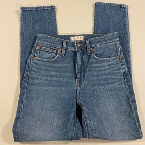 Madewell High-Rise Slim Boy Jean
